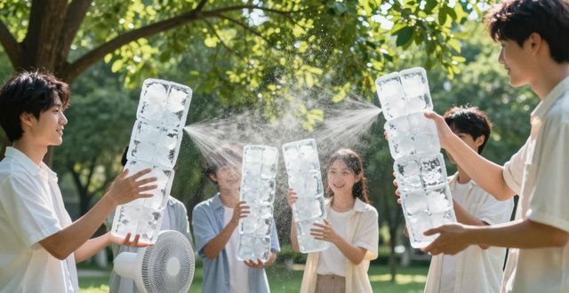 大冰块降温方法_云阳夏季防暑降温大冰块_大冰块户外活动使用时长